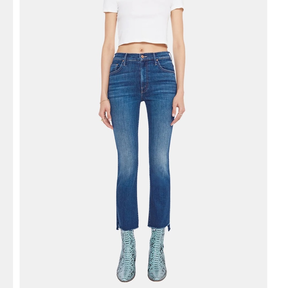 Mother Denim • THE INSIDER CROP STEP
FRAY • teaming up • sz 27